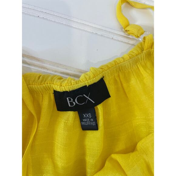 J. Crew & BCX Yellow Pom Pom Bacona Top & Striped Shorts Bundle Size XXS - Picture 5 of 9